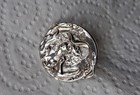 Solid Silver Art Nouveau Button Chester 1900 