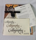 Vintage 1982 Sheaffer Calligraphy Set Fountain Pen 3 Nibs Grids Booklet No Ink