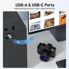 Acer Sd Card Reader Usb C Dual Slots Usb 3 0 Type C To Micro Sd Card Adapter