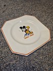 Vintage 1930s Wade Heath Disney Mickey Mouse Octagon Nursery Plate England