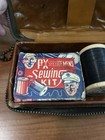 Vintage Wwii Era Px Service Men   s Sewing Kit Military Needle Thread Case 1940s