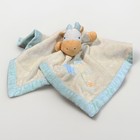 Carter   s Just One Year Giraffe Security Blanket Lovey Plush Rattle 15x15    Satin