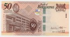 Botswana 50 Pula 2025 2026 Pick 37 Unc Uncirculated Banknote Serial Ar New
