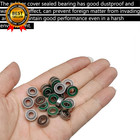 20 Pcs Mr115-2rs 5x11x4mm Replacement Precision Ball Bearings Mr115 2rs