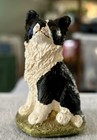 Stef s Models Hand-painted Resin Border Collie Dog Figurine