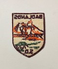 Vintage Embroidered Patch Badlands National Park South Dakota Souvenir Travel