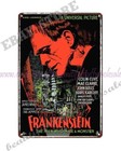 Signs Sale Frankenstein Horror Movie Poster Halloween Thriller Metal Tin Sign