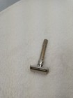 Vtg Gillette Adjustable Double Edge Safety Razor J-2 1964 2nd Quarter Usa Tto