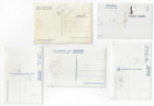 Palestine Jordan Issues Of The Holy Places 1965 Five Postcard View Maxicards