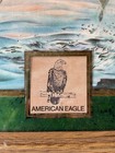 Vintage 90   s Miller High Life Beer Wildlife Mirror Sign American Eagle Series 5