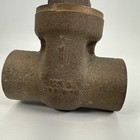 Red - White 276 1  Brass Gate Valve  200 Wog  125s  Class 125 - New Sweat Solder