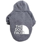 Dog Hoodie Fleece Jacket Warm Pet Clothes For Small Medium Large Dogs Winter