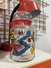 Vintage 1989 Nintendo Super Mario Bros 2 Glass Jar With Lid