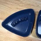 Ces-line 361 Blue Plastic Triangle Ashtrays Set Of 2
