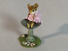 Wee Forest Folk Retired Miniature Figurine M-394 Garden Spa  wp  2009