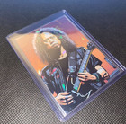 Kirk Hammett Metallica Custom Holographic Refractor Card   Handmade Art