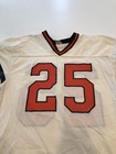 Game Worn Used Princeton Tigers Football Jersey Rawlings Size Large  25