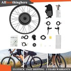 26  48v E-bike Conversion Kit Fat Front Wheel Electric Bicycle Hub Motor Kit 1kw