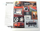 1983 Chevrolet S10 Pickups Dealer Brochure Original Oem Options Packages More