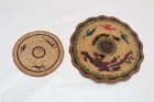 Lot 2 Antique Makah Northwest Coast Native American Indian Flat Baskets
