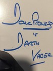 Classic    David Prowse Signed Star Wars 11x14 Psa dna Nice Autograph