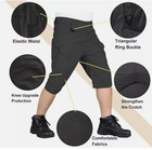 Mens Summer Tactical Shorts Cargo Outdoor Waterproof Hiking Fishing Track Shorts