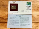 1991 Olympic Track   Field Us Stamps First Day Issue 22k Gold Stamps Lot Of 5