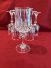 Vintage Cristal D   arques Longchamp Leaded Crystal 7 25 Inch Water Goblet 6