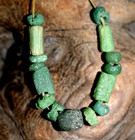 Rare Ancient Glass Excavated Dig Beads Afghanistan Trade Circa 1000 Years Old
