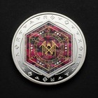 Sleep Token Challenge Coin Sigil Logo Gold Commemorative Medal Vessel Worship