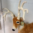 Melissa   Doug Life-like Plush Stuffed Deer Buck Jumbo Animal 3 Feet Antlers