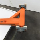 1 2 Ton Capacity Wall Beam Mount Jib Crane 62  Span 48  Travel