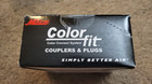 Milton Colorfit Plugs M-style Red 1 4  Mnpt Male Box Of 20 Nib