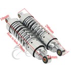 Rear Shocks Absorbers Suspension Fit For Honda Rebel Cmx 250 Ca250 1986-2014 12