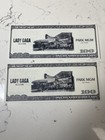 Lady Gaga Jazz   Piano Dollar Bill Confetti Set Of 2 October 1  2023 Mgm Vegas