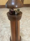 Vintage Handcrafted Wooden Lighthouse-shaped Kaleidoscope