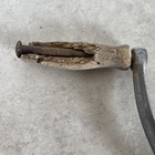 Early 1900 Antique Wooden Hand Crank Clothes Wringer Horse Shoe Brand 352  Works