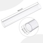 2 Inch Clear Pvc Rigid Tube Round Pipe 43mm Id 50mm Od 14  High Impact For Water