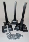 4  Handrail Post Repair Leg Base No Welding Slips Into 1  Posts Covers Bolts