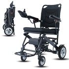 Foldable Lightweight Electric Wheelchair Portable Travel Mobility Powerchair New