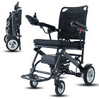 Lightweight 35lbs Foldable Electric Wheelchair Intelligent Adult Fit All Terrain