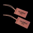 2 Authentic The Beverly Hills Hotel   Bungalows Pink Green Luggage Tags gift Box