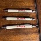 Lot Of 3 Pharmaceutical Drug Rep Pens Featuring The Red Brand Logo For Vytorin