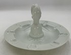 Vintage Haviland Limoges France Porcelain White Horse Cigar Smoking Plate Tray