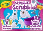 Crayola Scribble Scrubbie Pets Glam Tub  Color   Wash Animal Toy Gift For Kids