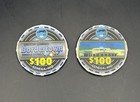 One  100 00 Dollar Casino Used Chip Bordertown Casino Seneca Oklahoma