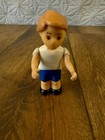Vintage Little Tikes Dollhouse Boy Brother Son Figure In Blue Shorts White Shirt