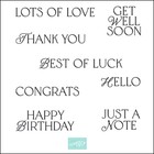 Stampin Up Paper Pumpkin Notes From The Heart  Kit Ink   Stamps December 2024