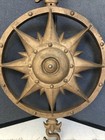 Vintage Nautical North South East West Wall Decor Brass Type Compass 14   x14   