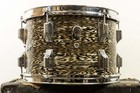 1960s Rogers 8x12 Black Onyx Pearl Tom